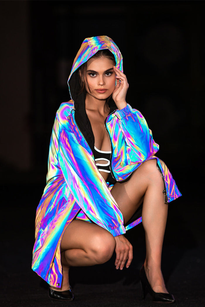 Fall Night Running Reflective Casual Suit