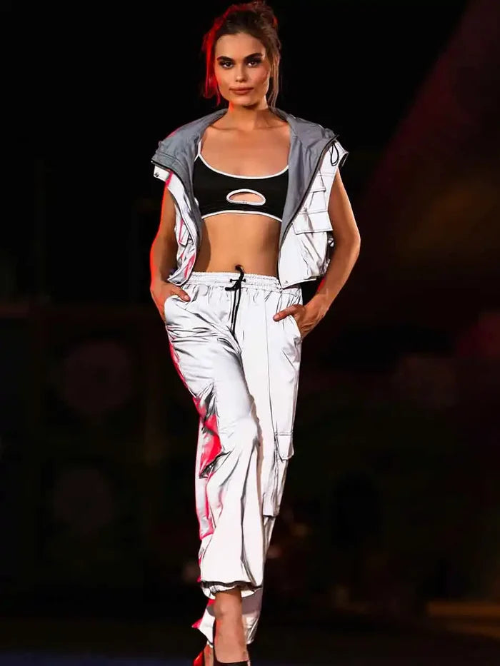 Fall Reflective Fashion Casual Set