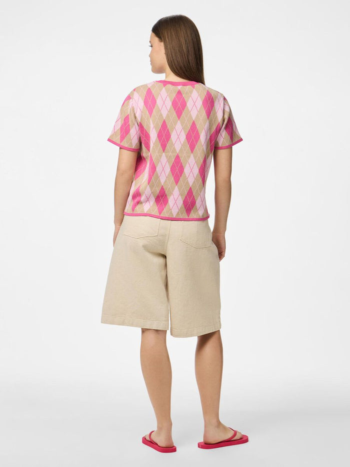 Farley Knit Top (Pink Tulle/Fuchsia)