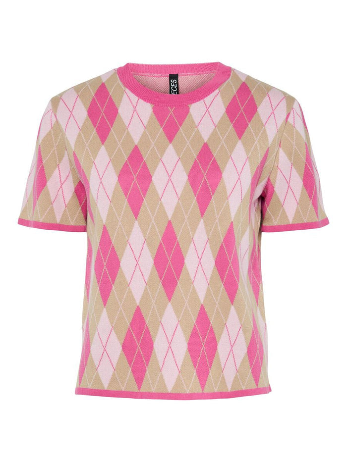Farley Knit Top (Pink Tulle/Fuchsia)