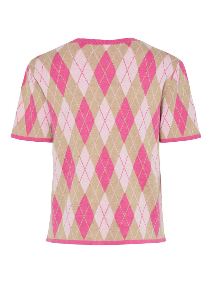 Farley Knit Top (Pink Tulle/Fuchsia)