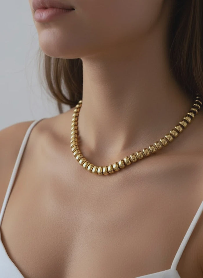 FAST TRACK Necklace in Gold