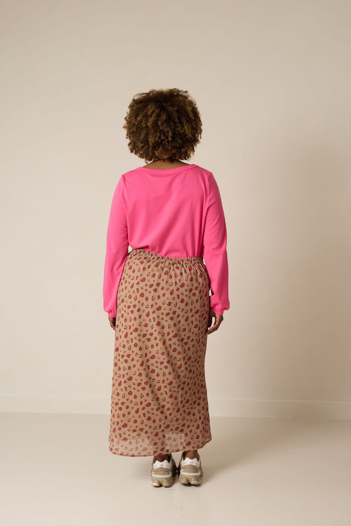 Fervor Midi Skirt (Print)