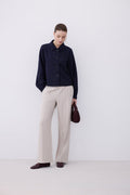 Fia Wide Leg Pants (Feather Grey)