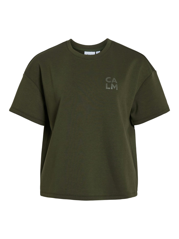 Fiadh Short Sleeve Top (Deep Depths)