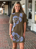 Finally My Time Olive Green Mini Dress