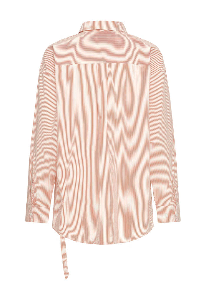 Fiona Shirt (Burnt Ochre Stripe)