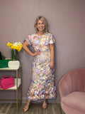 Florence Midi Dress (Lilac)