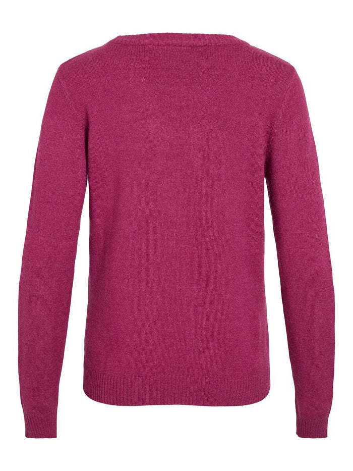 Floria Knitted Jumper (Boysenberry)