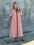 For The Better Maxi Dress in Brick