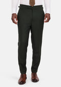 Forest Green Flannel Pants - SARTORO