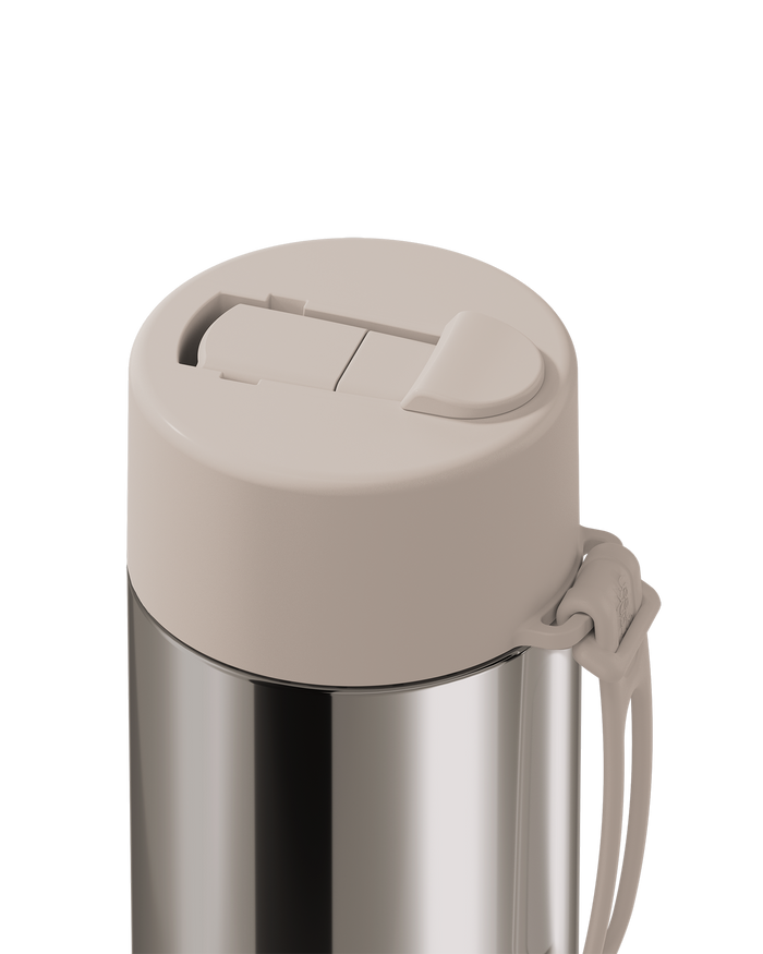Frank Green Reusable Ceramic Bottle Chrome 595ml (Moon Dust)