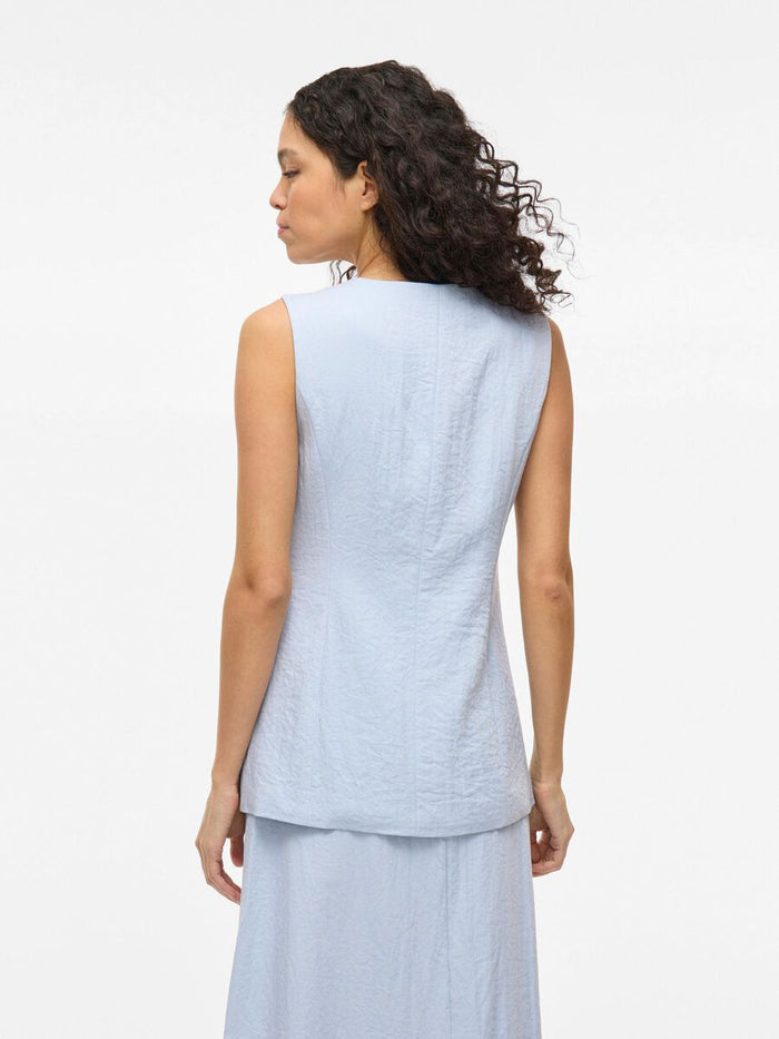 Frankie Tailored Waistcoat (Kentucky Blue)