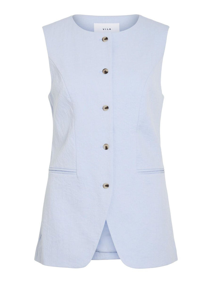Frankie Tailored Waistcoat (Kentucky Blue)