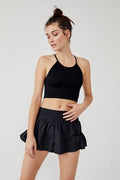Free People Movement Get Your Flirt On Short in Black