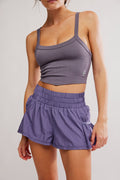 Free People Movement Get Your Flirt On Short in Graphite