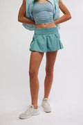Free People Movement Get Your Flirt On Short in Soft Seafoam
