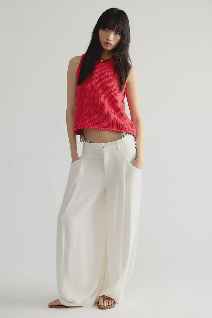 Free People Opal Knit Tank in Sour Sweet