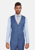 Fresno Blue Vest - SARTORO