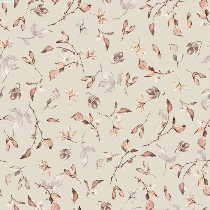 Frozen Botanical Green - Family Fabrics B.V.
