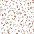 Frozen Botanical Off White - Family Fabrics B.V.