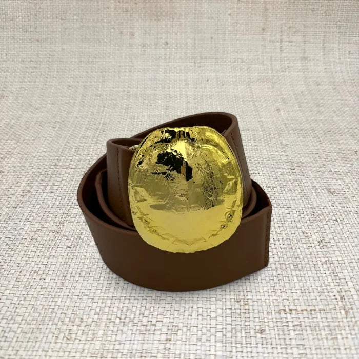 Garland Bags Belt Buckle - Turtle Shell