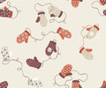 Gloves Red - Family Fabrics B.V.