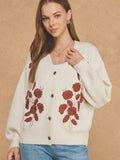 Going Places Floral Sweater