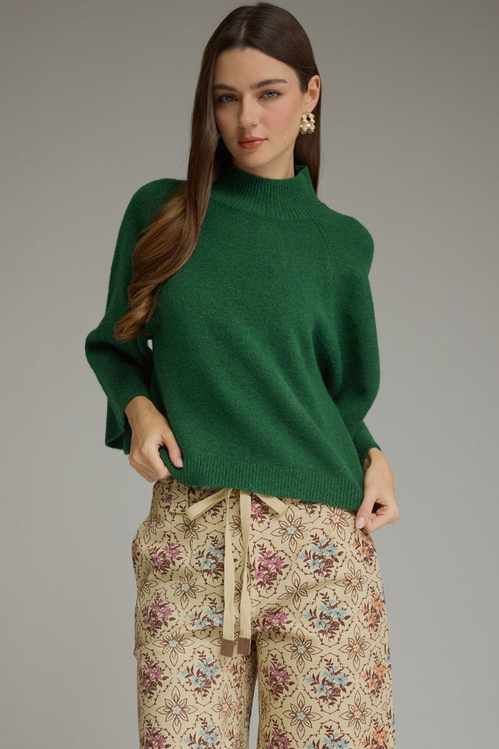 Good For You Pine Green Top