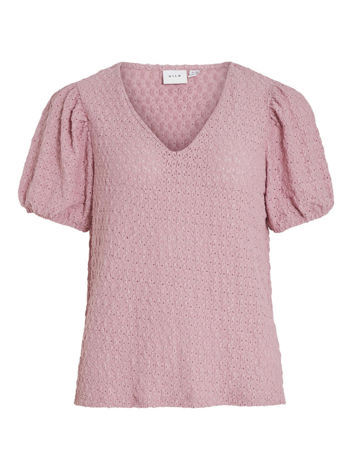 Greta V-Neck Top (Polignac)