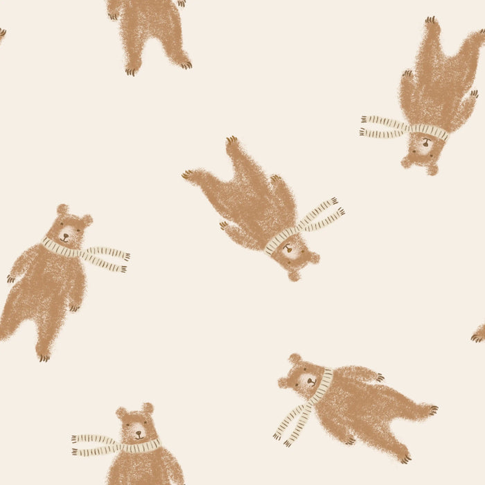 Grizley Bears Chocolat Big - Family Fabrics B.V.