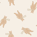 Grizley Bears Soft Caramel - Family Fabrics B.V.