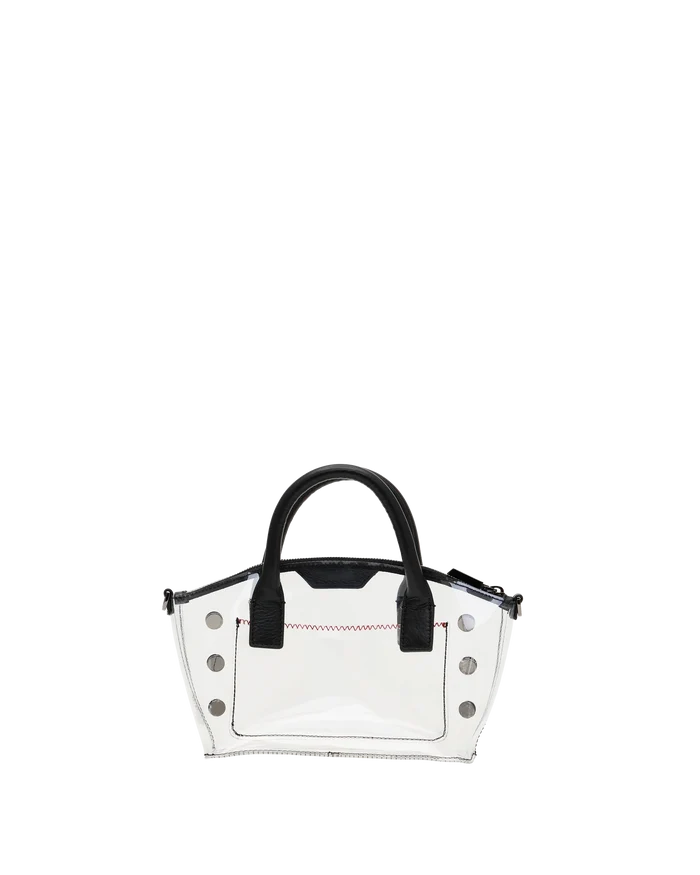 Hammitt Paula Clear Black/Gunmetal