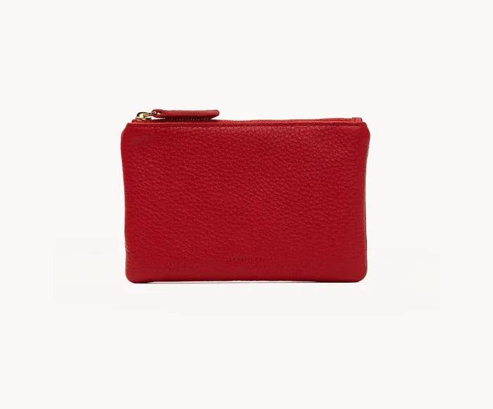 Hammitt Viva Pouch in Chili Red/Gold