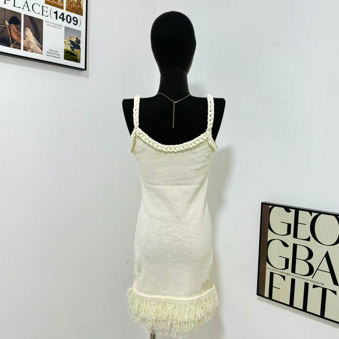 Hand-Woven Braided Rope Dress