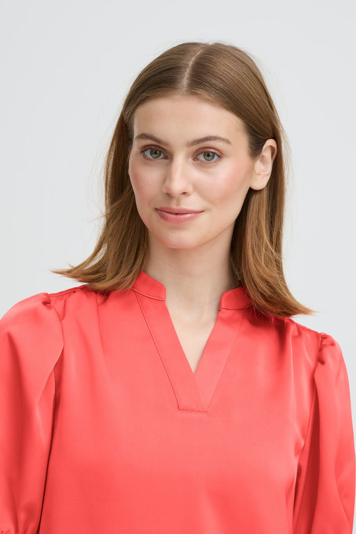 Hannah Blouse (Teaberry)