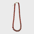 Harlow Beaded Necklace in Red