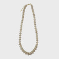 Harlow Beaded Necklace in Taupe
