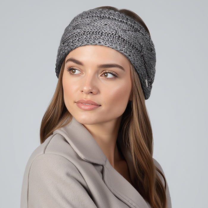 Giesswein Headband Stirnberg - grey 017