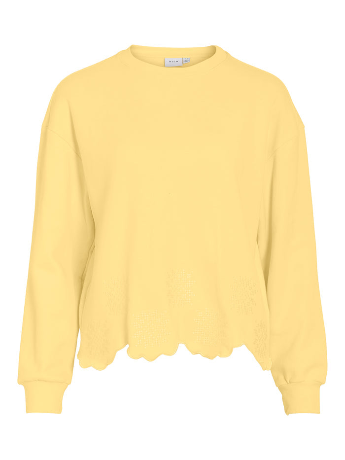 Heather Sweatshirt (Pale Banana)