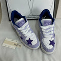Heightening board shoes with star color contrast