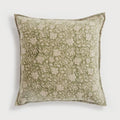 Henriella European Linen Pillow 20", Green