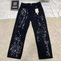 High-Street Style Wide-Leg Casual Trousers