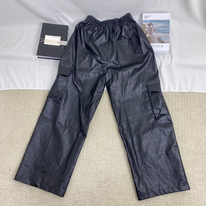 Hip-Hop Punk Leather Pants