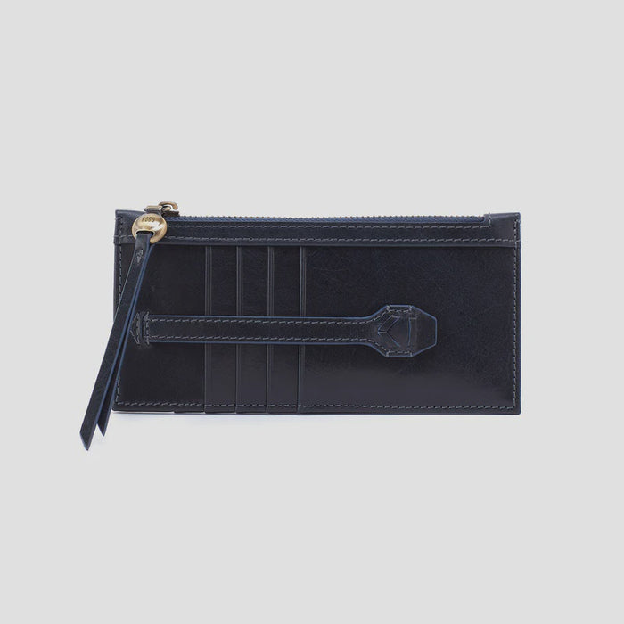 Hobo Carte Card Case in Navy Horizon