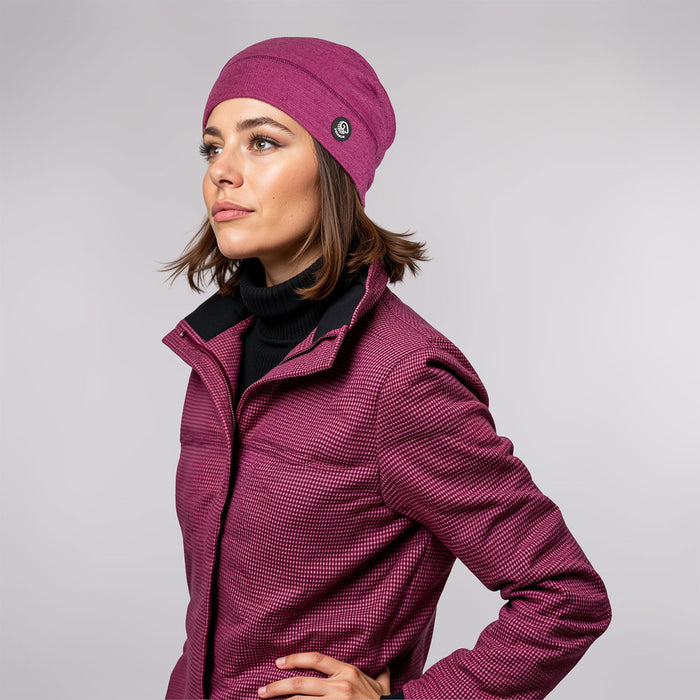 Giesswein Beanie Hohes Eis - grape 374