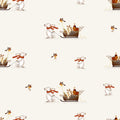 Holly Jolly Bunny Offwhite - Family Fabrics B.V.