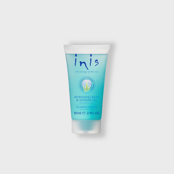 Inis Refreshing Shower Gel Travel Size 2.9 fl. oz.