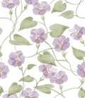 Ipomea Lilac White - Family Fabrics B.V.