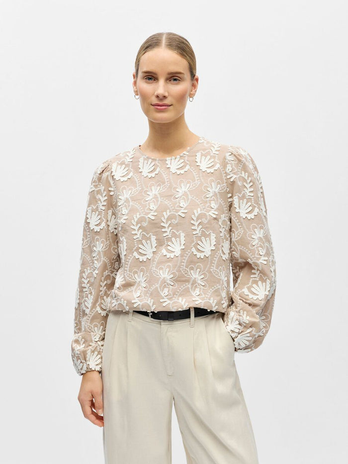 Iris Top (Humus/Cloud Dancer)